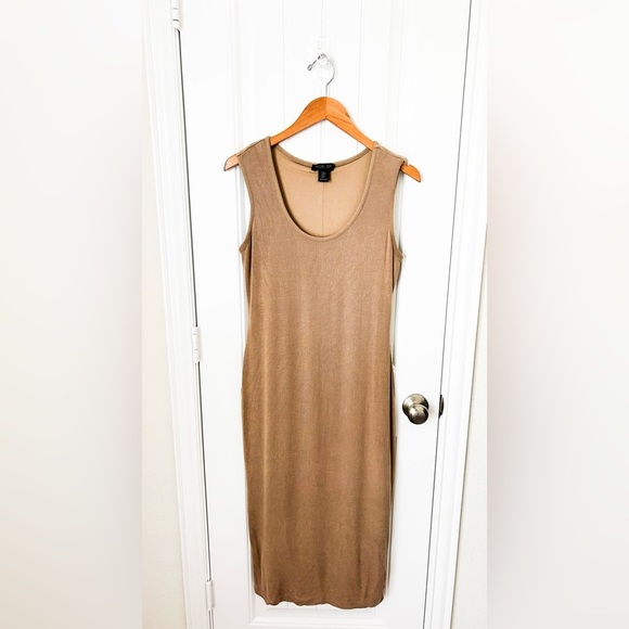 Rachel Zoe Ribbed Midi Tank Dress Size Medium - Picture 1 of 2